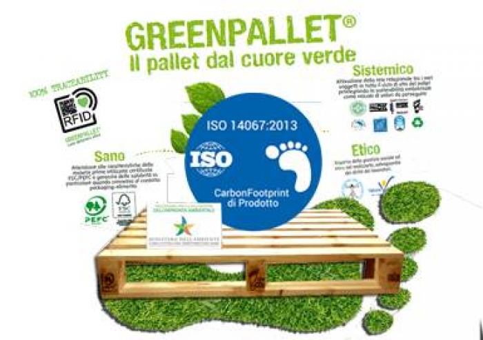 Certificazione Carbon Footprint ISO/TS 14067 dei pallets PALM